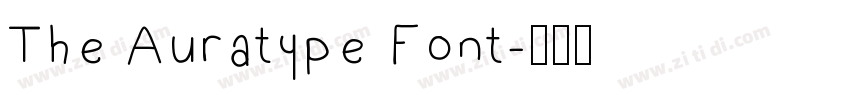 The Auratype Font字体转换